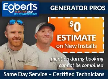 tampa Generators Egberts Electric & Air Conditioning