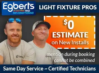 tampaLight Fixtures Replacement & Installation Egberts Electric & Air Conditioning